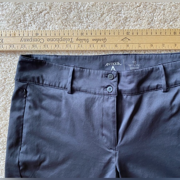 Antigua Black Golf Shorts 10 - Picture 6 of 10